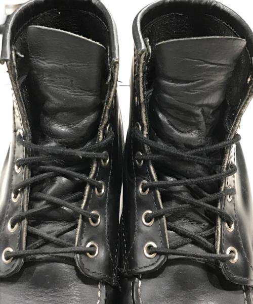 RED WING（レッドウィング）RED WING (レッドウィング) アイリッシュセッターモックトゥブーツ ブラック サイズ:9の古着・服飾アイテム