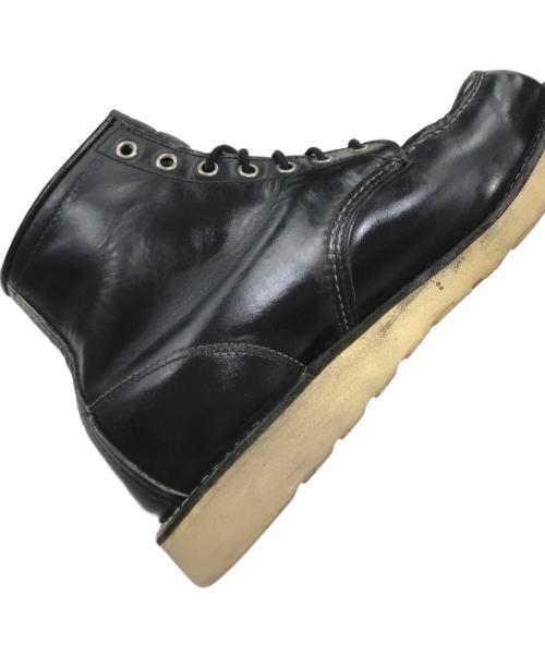 RED WING（レッドウィング）RED WING (レッドウィング) アイリッシュセッターモックトゥブーツ ブラック サイズ:9の古着・服飾アイテム