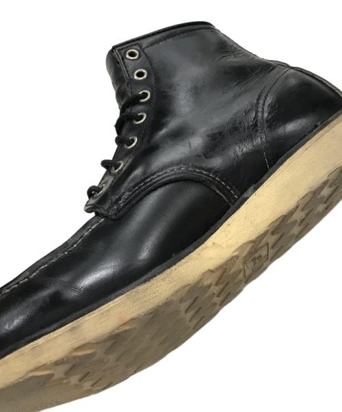 RED WING（レッドウィング）RED WING (レッドウィング) アイリッシュセッターモックトゥブーツ ブラック サイズ:9の古着・服飾アイテム