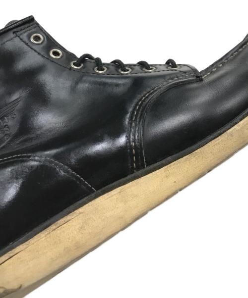 RED WING（レッドウィング）RED WING (レッドウィング) アイリッシュセッターモックトゥブーツ ブラック サイズ:9の古着・服飾アイテム