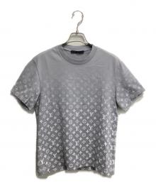 LOUIS VUITTON（ルイ ヴィトン）の古着「モノグラムグラディエント クルーネック半袖Tシャツ」｜グレー