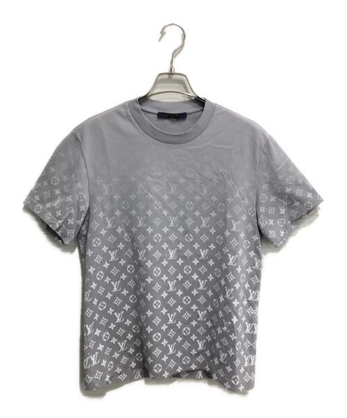 LOUIS VUITTON（ルイ ヴィトン）LOUIS VUITTON (ルイ ヴィトン) モノグラムグラディエント クルーネック半袖Tシャツ グレー サイズ:XSの古着・服飾アイテム
