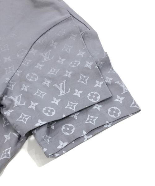 LOUIS VUITTON（ルイ ヴィトン）LOUIS VUITTON (ルイ ヴィトン) モノグラムグラディエント クルーネック半袖Tシャツ グレー サイズ:XSの古着・服飾アイテム