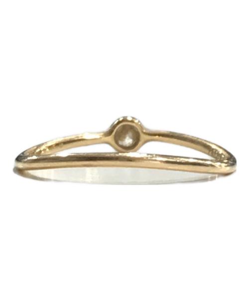 TIFFANY & Co.（ティファニー）Tiffany & Co. (ティファニー) ウェーブシングルロウ ダイヤモンドリング サイズ:8号の古着・服飾アイテム
