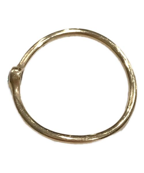 TIFFANY & Co.（ティファニー）Tiffany & Co. (ティファニー) ウェーブシングルロウ ダイヤモンドリング サイズ:8号の古着・服飾アイテム