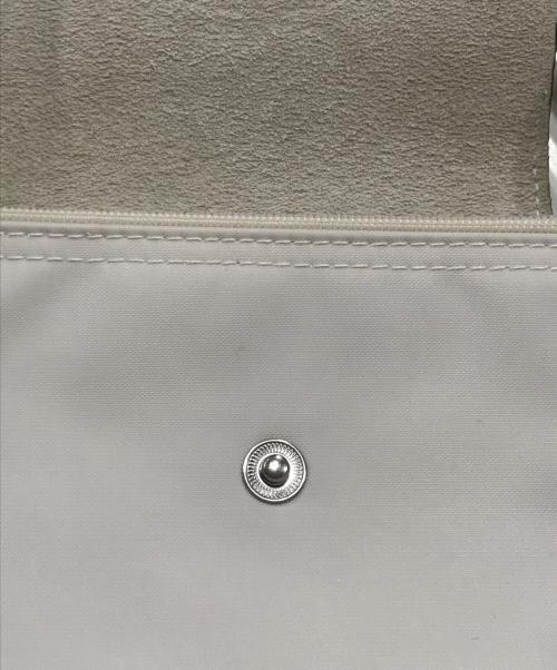 LONGCHAMP（ロンシャン）LONGCHAMP (ロンシャン) ルプリアージュトートバッグ アイボリーの古着・服飾アイテム