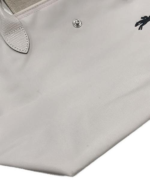 LONGCHAMP（ロンシャン）LONGCHAMP (ロンシャン) ルプリアージュトートバッグ アイボリーの古着・服飾アイテム