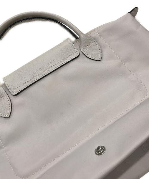 LONGCHAMP（ロンシャン）LONGCHAMP (ロンシャン) ルプリアージュトートバッグ アイボリーの古着・服飾アイテム