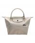 LONGCHAMP（ロンシャン）の古着「ルプリアージュトートバッグ」｜アイボリー