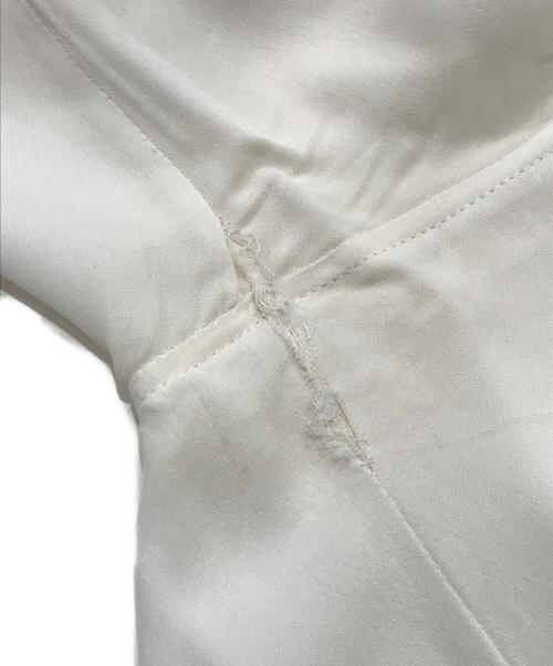 POLO RALPH LAUREN（ポロ・ラルフローレン）POLO RALPH LAUREN (ポロ・ラルフローレン) プルオーバーシルクシャツ アイボリー サイズ:XSの古着・服飾アイテム