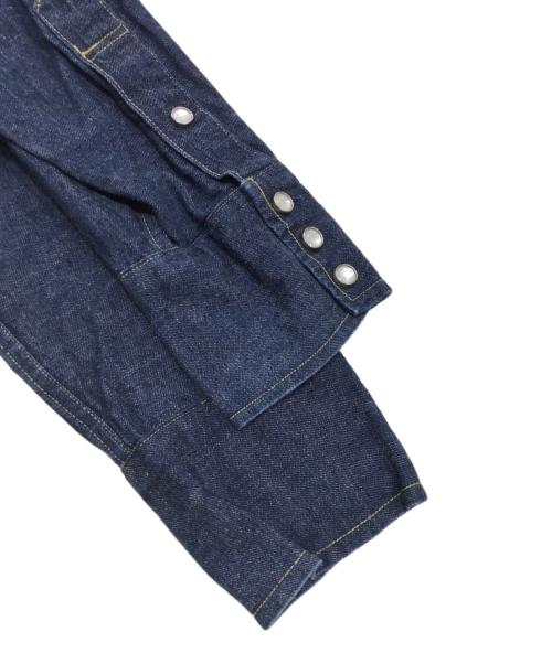 LEVI'S（リーバイス）LEVI'S (リーバイス) ロングホーンウエスタンデニムシャツ/ボタンデニムシャツ インディゴ サイズ:40の古着・服飾アイテム