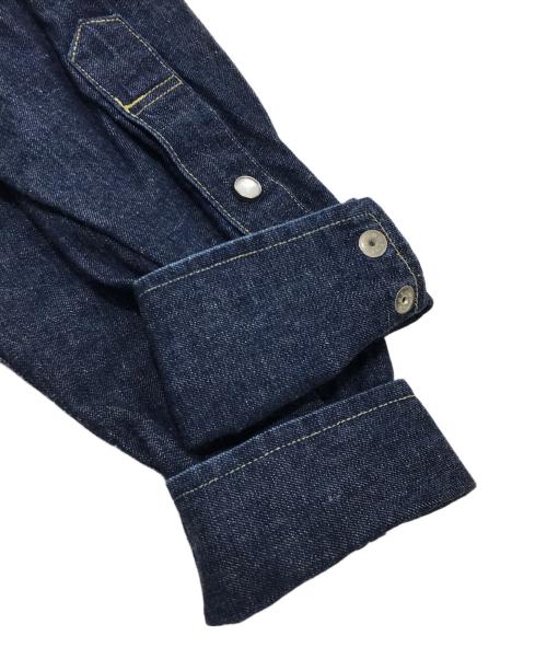 LEVI'S（リーバイス）LEVI'S (リーバイス) ロングホーンウエスタンデニムシャツ/ボタンデニムシャツ インディゴ サイズ:40の古着・服飾アイテム