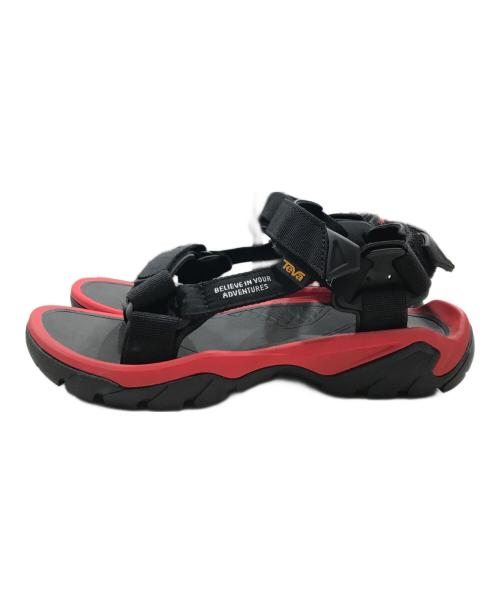 NANGA（ナンガ）NANGA (ナンガ) TEVA (テバ) TERRA FI FIVE レッド×ブラック サイズ:27.0の古着・服飾アイテム