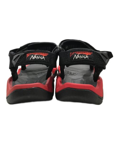 NANGA（ナンガ）NANGA (ナンガ) TEVA (テバ) TERRA FI FIVE レッド×ブラック サイズ:27.0の古着・服飾アイテム