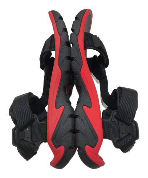 NANGA（ナンガ）NANGA (ナンガ) TEVA (テバ) TERRA FI FIVE レッド×ブラック サイズ:27.0の古着・服飾アイテム