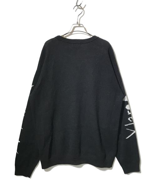 X-LARGE（エクストララージ）X-LARGE (エクストララージ) DEATH NOTE (デスノート) ミサ ニット ブラック サイズ:XLの古着・服飾アイテム