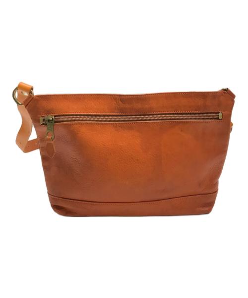 IL BISONTE（イル ビゾンテ）IL BISONTE (イル ビゾンテ) レザークロスボディバッグ ブラウンの古着・服飾アイテム