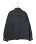LACOSTE (ラコステ) ブラック ヘビーオンスデニムジャケット ブラック サイズ:39　170/92A：10000円