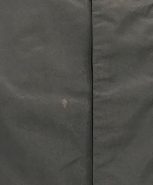 ARMANI COLLEZIONI（アルマーニ コレツィオーニ）ARMANI COLLEZIONI (アルマーニ コレツィオーニ) ナイロンステンカラーコート ブラック サイズ:56の古着・服飾アイテム