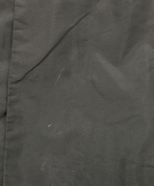 ARMANI COLLEZIONI（アルマーニ コレツィオーニ）ARMANI COLLEZIONI (アルマーニ コレツィオーニ) ナイロンステンカラーコート ブラック サイズ:56の古着・服飾アイテム