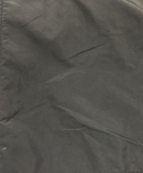 ARMANI COLLEZIONI（アルマーニ コレツィオーニ）ARMANI COLLEZIONI (アルマーニ コレツィオーニ) ナイロンステンカラーコート ブラック サイズ:56の古着・服飾アイテム