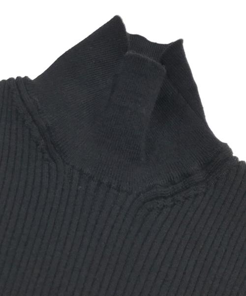 PRADA（プラダ）PRADA (プラダ) バージンウールハイネックニット ブラック サイズ:36の古着・服飾アイテム