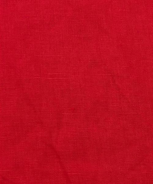 BEARDSLEY（ビアズリー）BEARDSLEY (ビアズリー) リネンテントワンピース レッドの古着・服飾アイテム