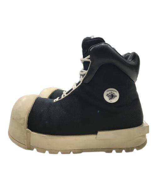 fvvo rocksta（フリーワールドオーダー）fvvo rocksta (フリーワールドオーダー) THICK SOLED HIGH TOP BOOTS ブラック サイズ:25.7ｃｍの古着・服飾アイテム