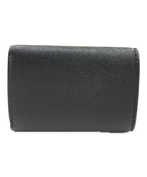 MARC JACOBS（マークジェイコブス）MARC JACOBS (マークジェイコブス) 3つ折り財布 ブラックの古着・服飾アイテム