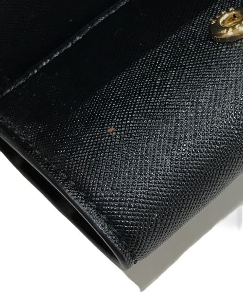MARC JACOBS（マークジェイコブス）MARC JACOBS (マークジェイコブス) 3つ折り財布 ブラックの古着・服飾アイテム