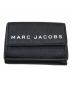 中古・古着 MARC JACOBS (マークジェイコブス) 3つ折り財布 ブラック：5000円