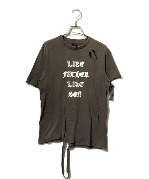NUMBER (N)INE（ナンバーナイン）NUMBER (N)INE (ナンバーナイン) 反戦Ｔシャツ ブラウン サイズ:2の古着・服飾アイテム
