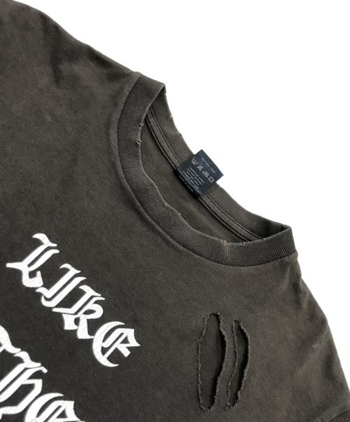 NUMBER (N)INE（ナンバーナイン）NUMBER (N)INE (ナンバーナイン) 反戦Ｔシャツ ブラウン サイズ:2の古着・服飾アイテム