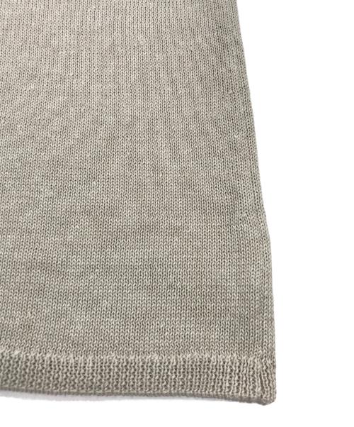 ETRE TOKYO（エトレトウキョウ）ETRE TOKYO (エトレトウキョウ) リネンロングニットワンピース ベージュ サイズ:Fの古着・服飾アイテム