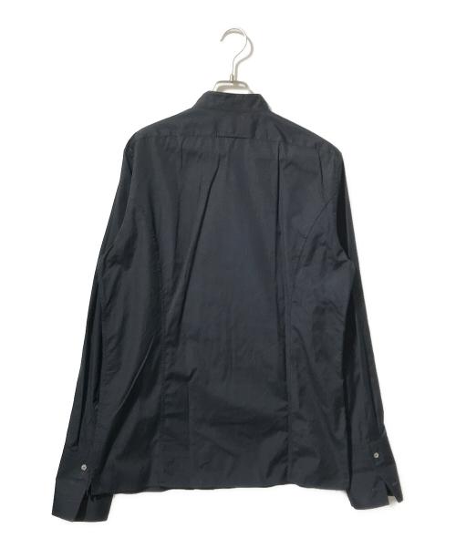 Jean Paul GAULTIER（ジャンポールゴルチェ）Jean Paul GAULTIER (ジャンポールゴルチェ) タックカフスシャツ/長袖シャツ ブラック サイズ:50の古着・服飾アイテム
