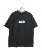 GOD SELECTION XXX×TTNEゴッド セレクション トリプルエックス×ティーティーエヌイー）の古着「コラボTシャツ/半袖カットソー」｜ブラック