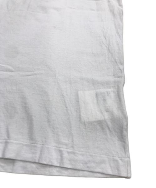 CDG（シーディージー）CDG (シーディージー) ロゴカットソー/半袖カットソー ホワイト サイズ:XXLの古着・服飾アイテム