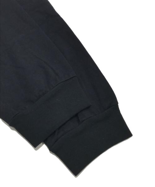 COMME des GARCONS HOMME（コムデギャルソン オム）COMME des GARCONS HOMME (コムデギャルソン オム) 綿天竺製品プリント LOGO L/S TEE ブラック サイズ:XLの古着・服飾アイテム