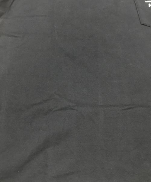 COMME des GARCONS HOMME（コムデギャルソン オム）COMME des GARCONS HOMME (コムデギャルソン オム) 綿天竺製品プリント LOGO L/S TEE ブラック サイズ:XLの古着・服飾アイテム