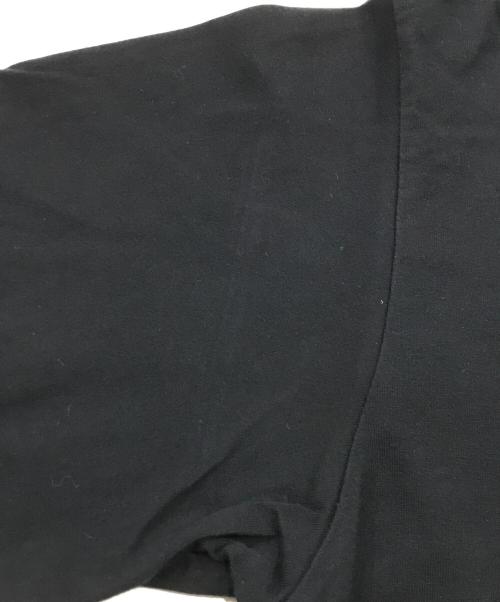 COMME des GARCONS HOMME（コムデギャルソン オム）COMME des GARCONS HOMME (コムデギャルソン オム) 綿天竺製品プリント LOGO L/S TEE ブラック サイズ:XLの古着・服飾アイテム