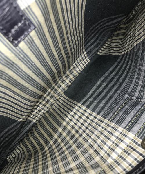 MOTHERHOUSE（マザーハウス）MOTHERHOUSE (マザーハウス) アンティークスリムトート ブラックの古着・服飾アイテム