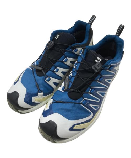 SALOMON（サロモン）SALOMON (サロモン) XA PRO 3D V9 ブルー×ホワイト サイズ:UK9の古着・服飾アイテム