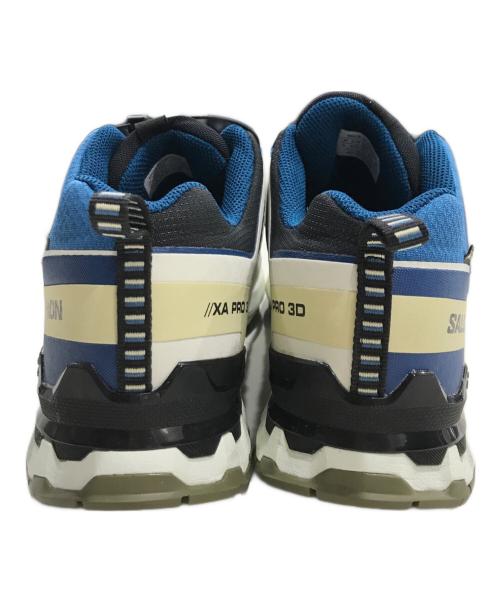 SALOMON（サロモン）SALOMON (サロモン) XA PRO 3D V9 ブルー×ホワイト サイズ:UK9の古着・服飾アイテム