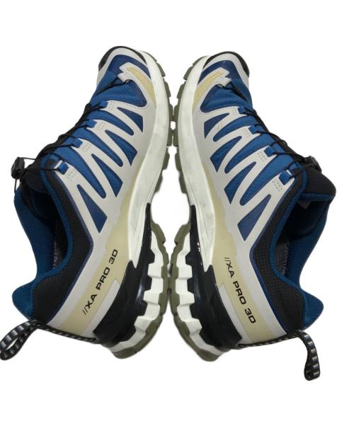 SALOMON（サロモン）SALOMON (サロモン) XA PRO 3D V9 ブルー×ホワイト サイズ:UK9の古着・服飾アイテム