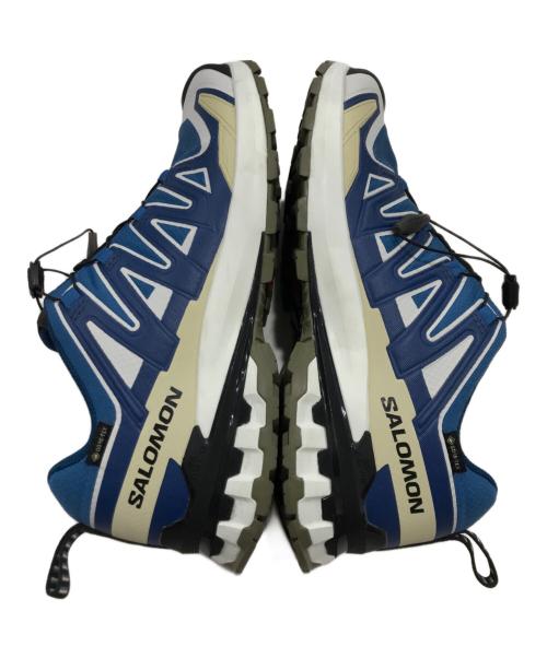 SALOMON（サロモン）SALOMON (サロモン) XA PRO 3D V9 ブルー×ホワイト サイズ:UK9の古着・服飾アイテム
