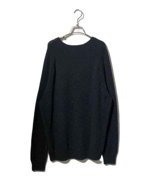 POLO RALPH LAUREN（ポロ・ラルフローレン）POLO RALPH LAUREN (ポロ・ラルフローレン) ポニー刺繍ニット グレー サイズ:XXLの古着・服飾アイテム