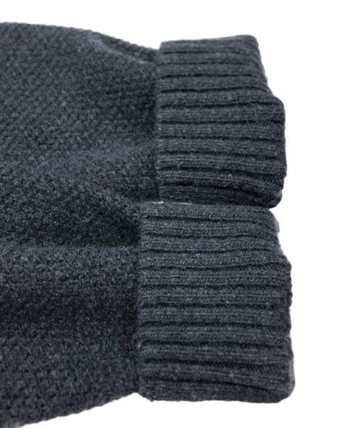 POLO RALPH LAUREN（ポロ・ラルフローレン）POLO RALPH LAUREN (ポロ・ラルフローレン) ポニー刺繍ニット グレー サイズ:XXLの古着・服飾アイテム