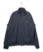 FRED PERRYフレッドペリー）の古着「Zip Blouson」｜ネイビー