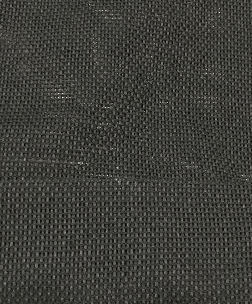 BASILE 28（バジーレ28）BASILE 28 (バジーレ28) 擬麻カラミ ブラウス ブラック サイズ:9の古着・服飾アイテム