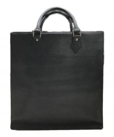 Louis Vuitton ブラック トートバッグ 中古・古着通販】LOUIS VUITTON (ルイ ヴィトン) トートバッグ